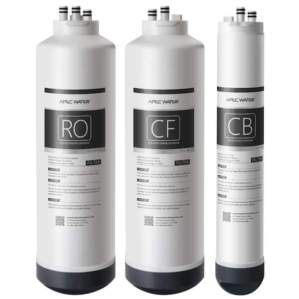 APEC Water Systems APEC RO Replacement Filters Complete Set for ROTL-600 Tankless RO System