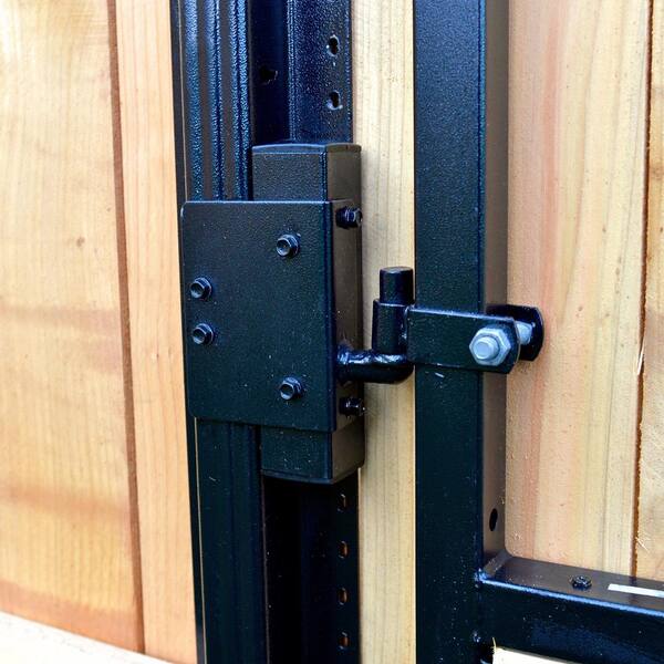 LIFETIME STEEL POST 7 in. x 6 in. x 2 in. LTP Hinge/Latch Gate Adapter Kit