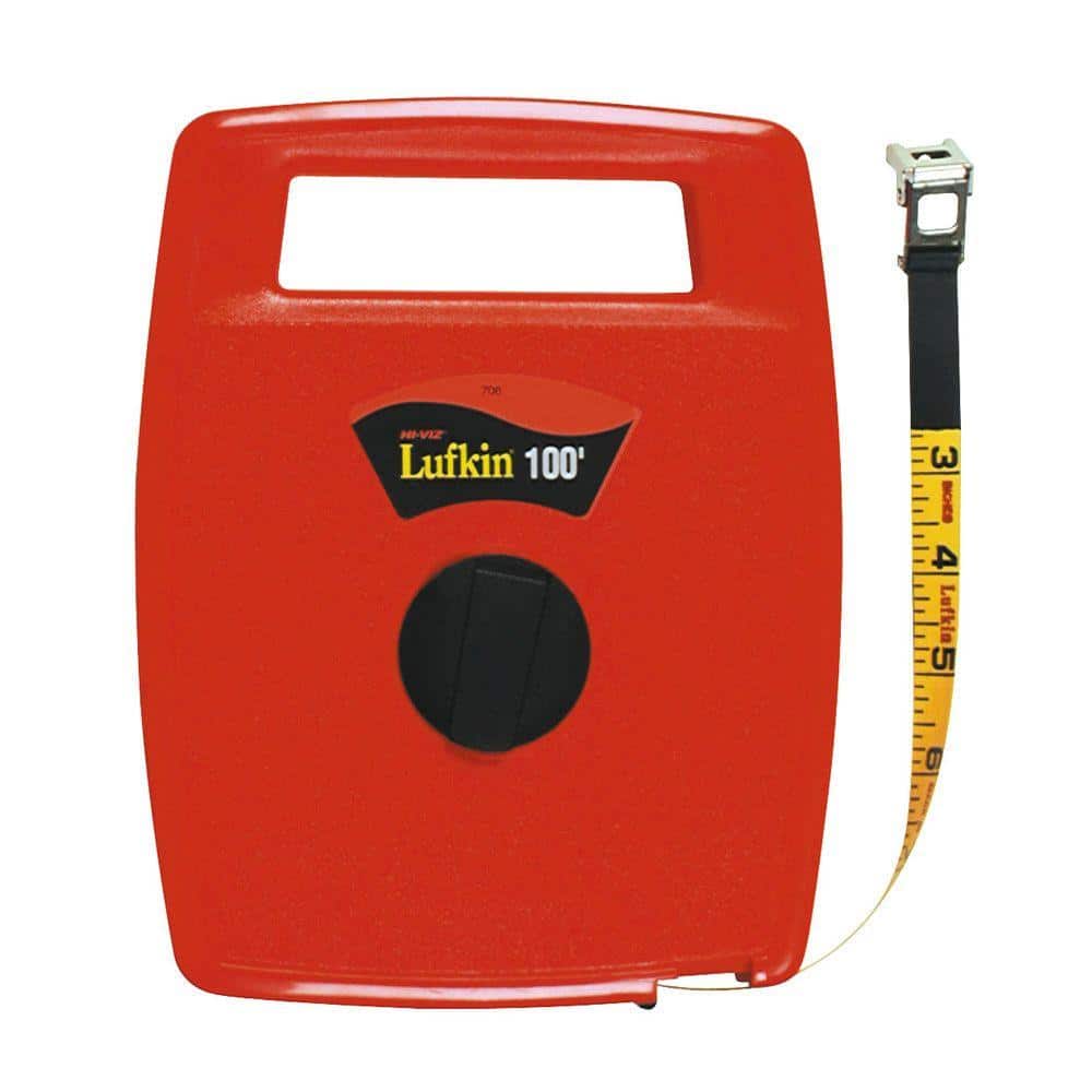 Lufkin 100 ft. SAE Fiberglass Long Tape Measure with 1/8 in. Fractional Scale price history on PriceWatchPro