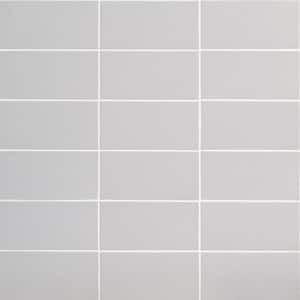Tori Gray 8 in. x 0.31 in. Matte Ceramic Tile Sample