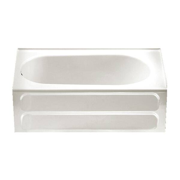 American Standard Standard Collection 5 ft. Left Drain Bathtub in White