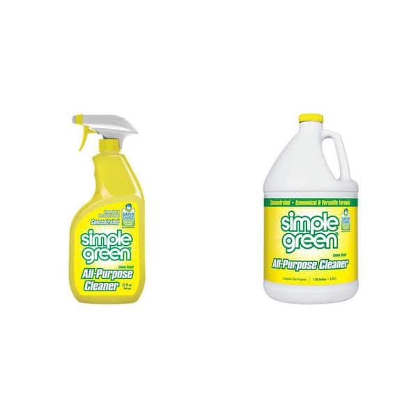 32 oz. and 1 Gal. Lemon Scent All-Purpose Cleaner Combo