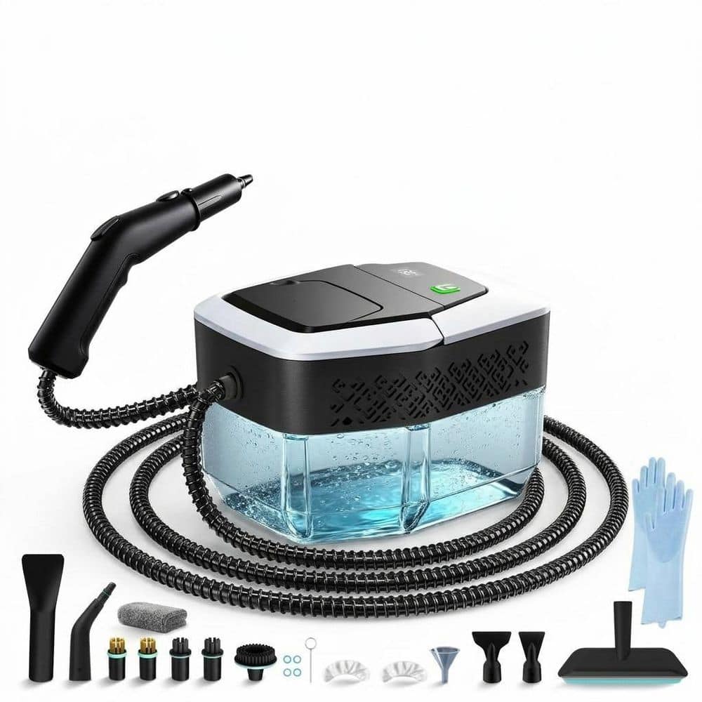 Corded Steam Cleaner for Home and Car with 3-Level Adjustable Handle, 1.9 Quart Tank, High Temp 257°F, Long Hose price history on PriceWatchPro