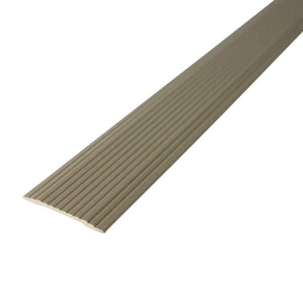 M-D Building Products Cinch 1.25 in. x 36 in. Spice Fluted Seam Cover Transition Strip
