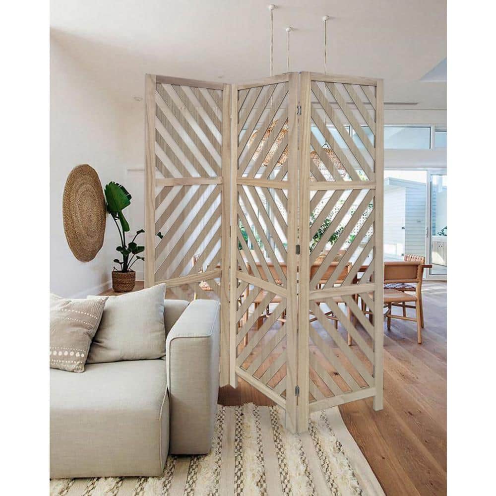 SG-365 Mahina Screen 3-Panel Room Divider