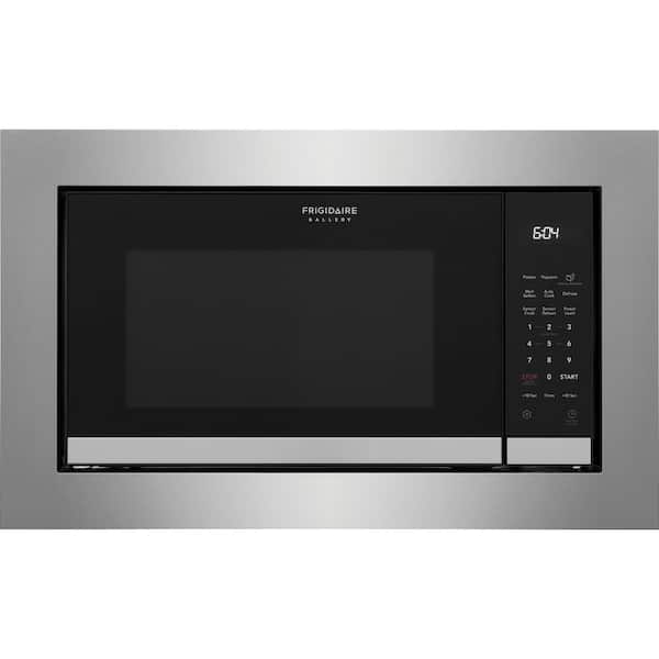 24 in. 2.2 cu ft Electric Built-In Microwave in Stainless Steel with Sensor Cook