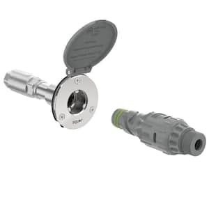 1/2 in. NPT inlet and 3/4 in. Hose Connector x 4 in. House Hydrant V1+ Modern Outdoor Wall Faucet