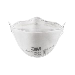 3M 9205 N95 Particulate Disposable Respirator Foldable per Box) 9205+ Bulk - The Home Depot