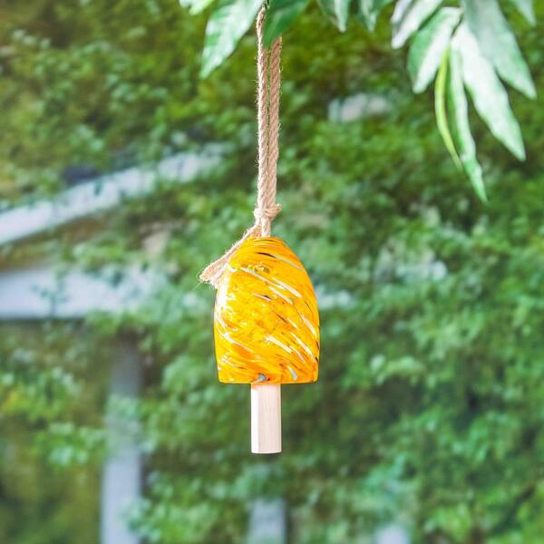 Artisan Wind Chimes, Swirling Leaves Bamboo Wind Chime