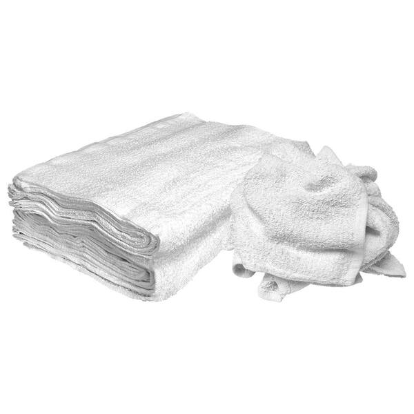 HDX 14 in x 14 in. Painter's Terry Towels (40-Pack) T-00114-HDX