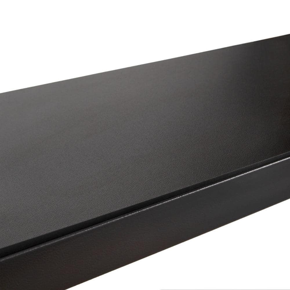 DEWALT Heavy-Duty 3-Shelf Black Steel Storage Rack, 50"W x 18"D x 48"H