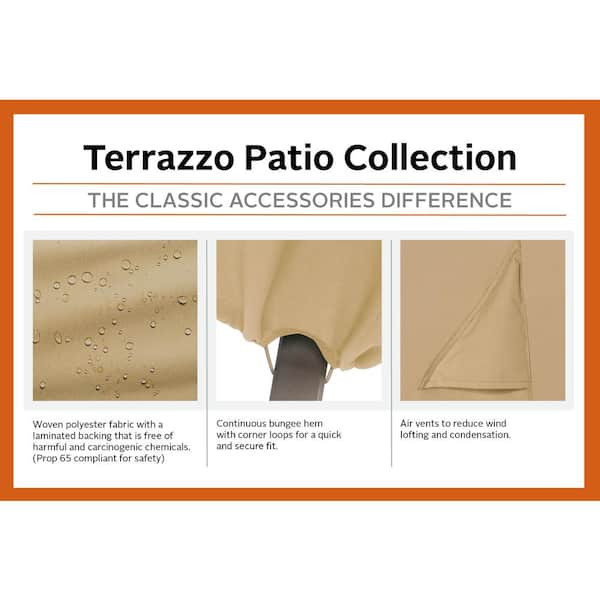 Classic Accessories Terrazzo Patio Adirondack Chair Cover 