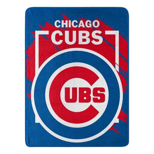 THE NORTHWEST GROUP MLB Dimensional Cubs Micro Raschel Multi-Color Throw