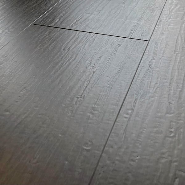 Woo-dy Greystone Oak 20 MIL x 9 in. W x 60 in. L Click Lock Waterproof WPC Vinyl Plank Flooring (18.70 sq. ft. /case)