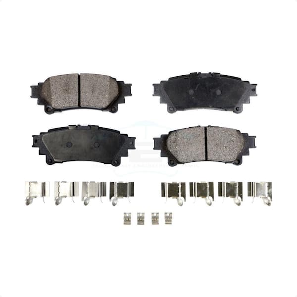 TEC Rear Ceramic Disc Brake Pads For Toyota Sienna Highlander Lexus RX350 Prius V