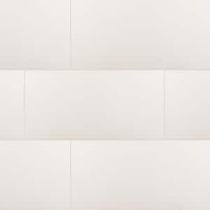 White 12 in. x 24 in. Matte Porcelain Floor and Wall Tile (48-Cases/558.72 sq. ft./Pallet)