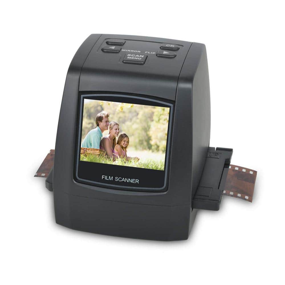 2.4 LCD Screen All in 1 Digital Film & Slide Scanner Negatives Converts 35mm to Super 8 Films/Digital JPG Photos