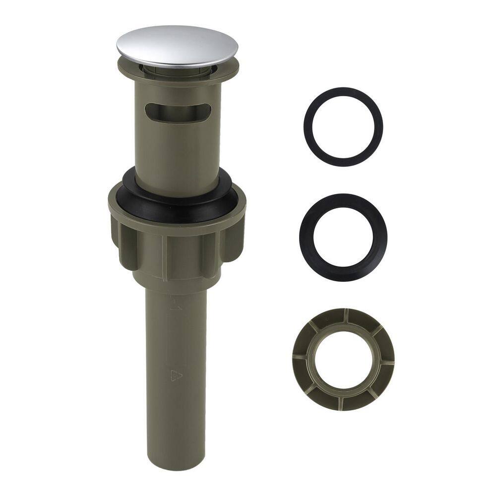 (1-Pack) ABS Pop-Up Drain Assembly with Overflow for Bathroom Sink in Polished Chrome price history on PriceWatchPro