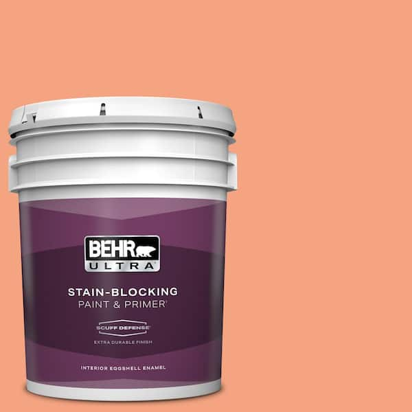 BEHR ULTRA 5 gal. #P190-4 Siren Extra Durable Eggshell Enamel Interior Paint & Primer