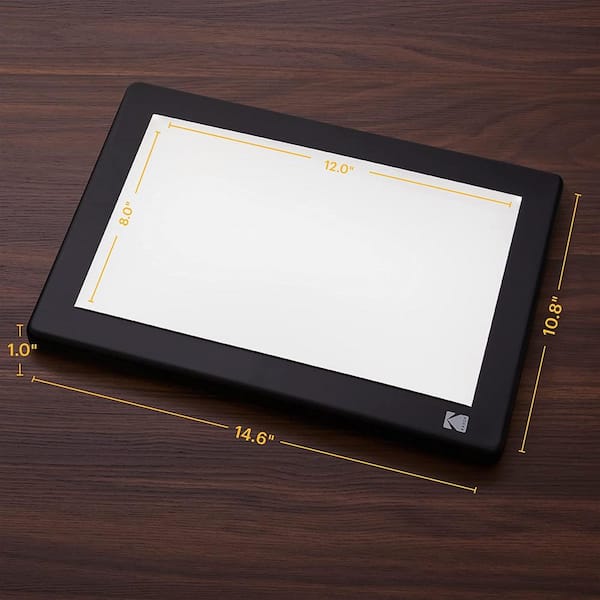 Kodak LED Light Box 12 in. x 8 in. Battery and USB Powered Light