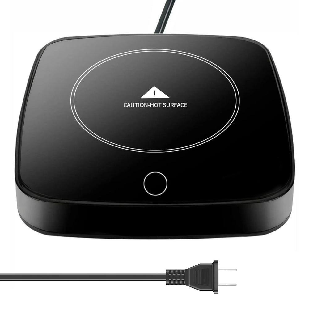 Aoibox 1 Cup Black Corded Desktop Electric Cup Warmer With 3 