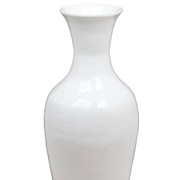 Uniquewise Elegant 3-Piece Tall Floor Vase Set-White, Black Uniquewise Elegant 3-Piece Tall Floor Vase Set-White, Black