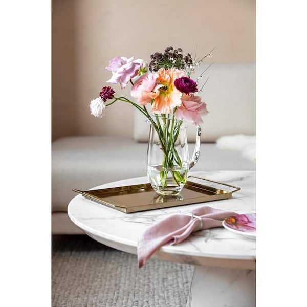 Villeroy & Boch 50.72 oz. Rose Garden Glass Pitcher 1137250400