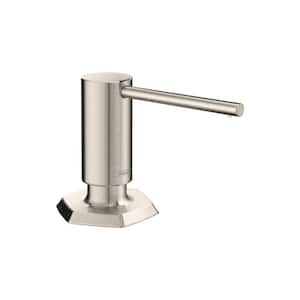 Locarno Deck Mount Stainless Steel Optic Soap Dispenser