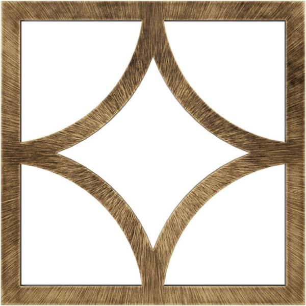 Ekena Millwork 0.5 in. x 16 in. x 16 in. PVC Medallion Moulding