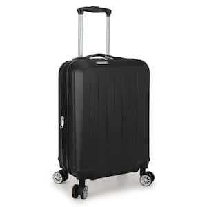 Elite Dori Expandable Carry-On Spinner Luggage, Black
