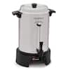 West Bend 55-Cup Silver Aluminum with Quick Brewing Large Capacity ...