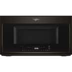 1.9 cu. ft. Smart Over the Range Convection Microwave in Fingerprint Resistant Black Stainless