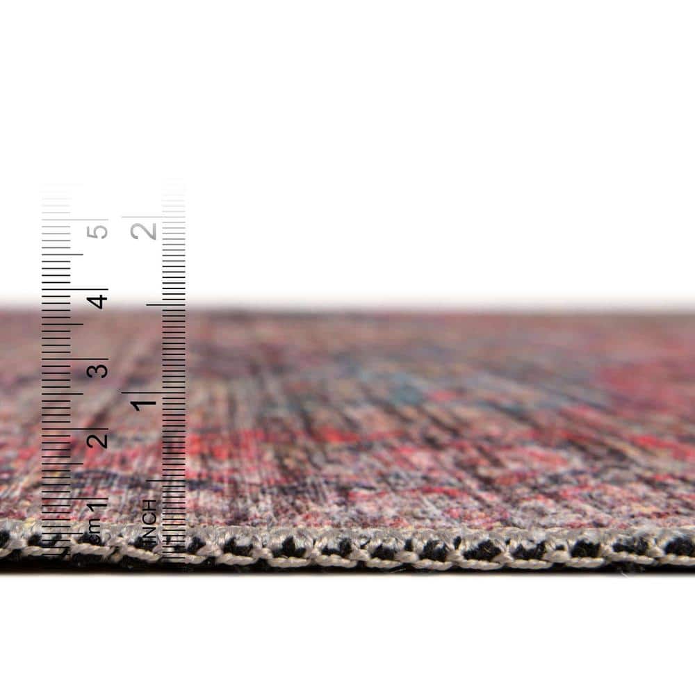 Mangata Multi-Color Chenille Runner Rug