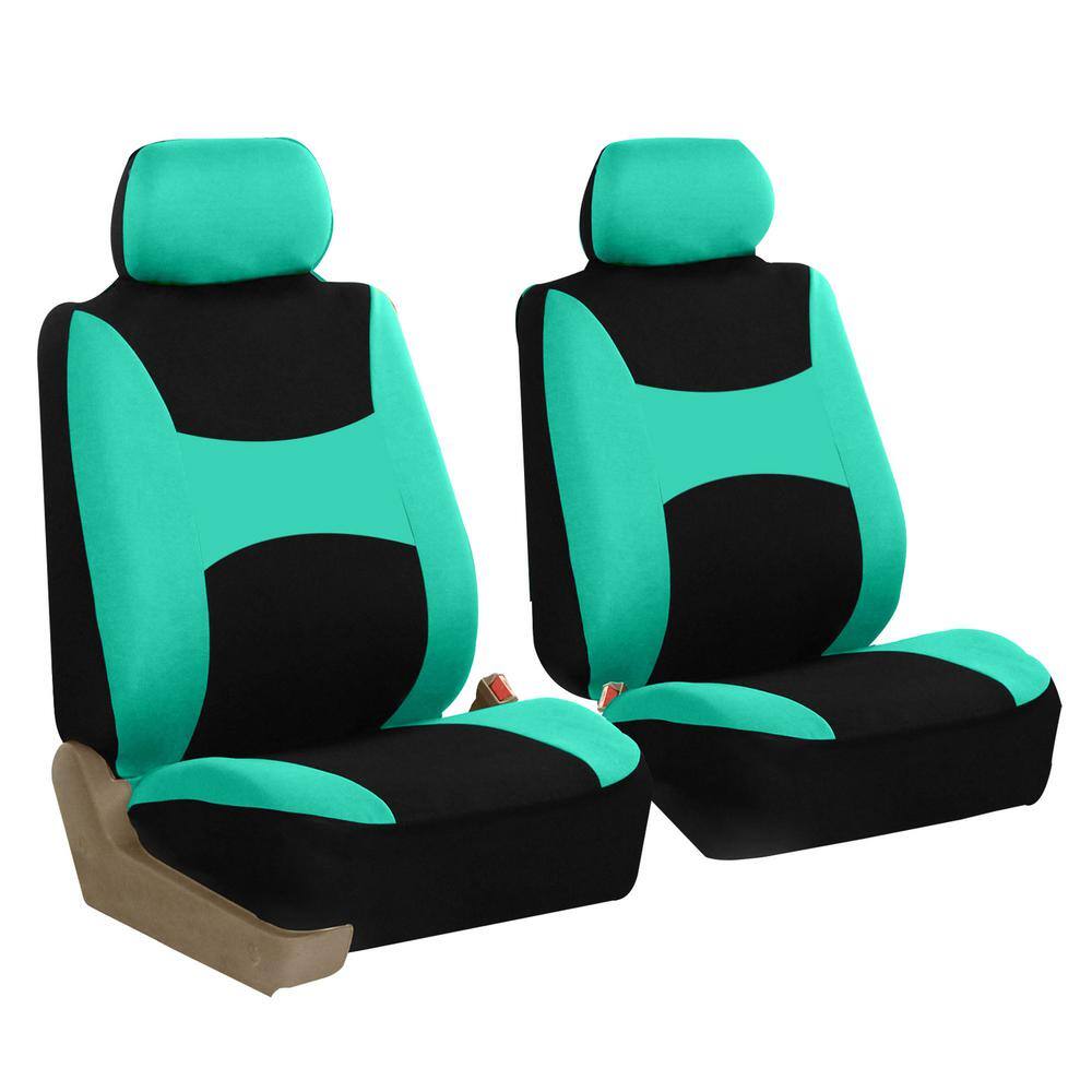 FH Group Light and Breezy Fabric 21 in. x 21 in. x 2 in. Full Set Seat ...