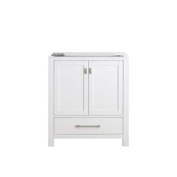 Avanity Modero 30 in. Bath Vanity Cabinet without Top in White