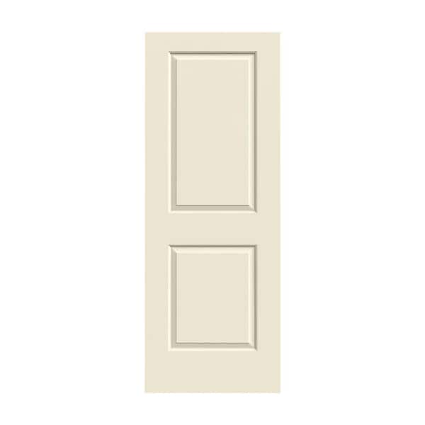 JELD-WEN 30 in. x 80 in. 2 Panel Cambridge Primed Smooth Molded Composite Interior Door Slab