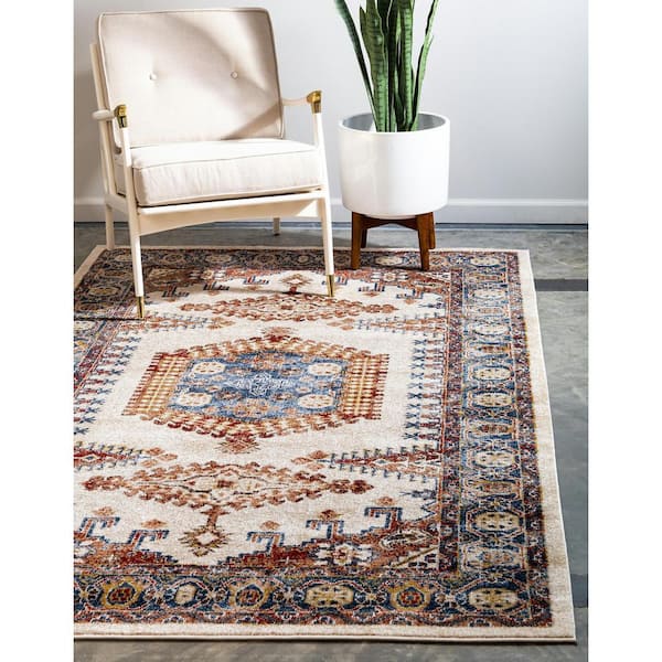 Utopia Larissa Beige 8' 0 x 10' 0 Area Rug