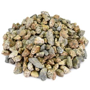 0.25 cu. ft. 3/4 in. Desert Gold Crushed Landscape Rock for Gardening, Landscaping, Driveways and Walkways