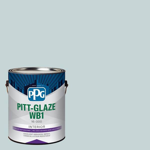 Pitt-Glaze 1 gal. PPG1035-2 Sky Diving Eggshell Interior Waterborne 1-Part Epoxy