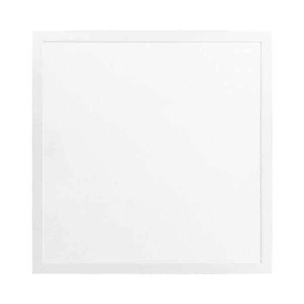 Viribright 25/35-Watt 2 ft. x 2 ft. CCT Selectable 3000K/4000K/5000K 4550 lm 100-Volt to 277-Volt LED Troffer Light Panel (2-Pack)