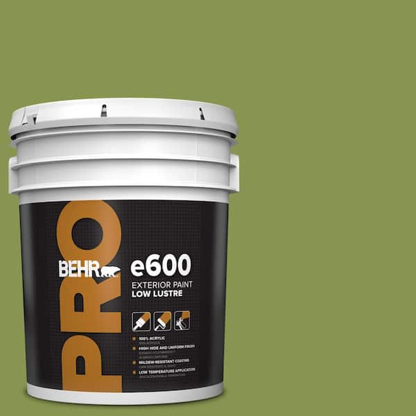 BEHR PRO 5 gal. #M360-6 Bold Avocado Low Luster Exterior Paint