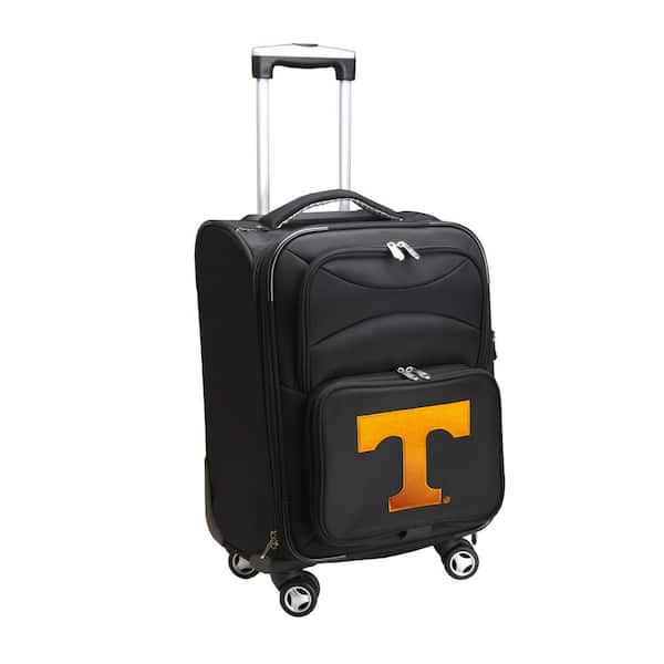 Denco NCAA Tennessee Black 21 in. Carry-On Spinner Softside