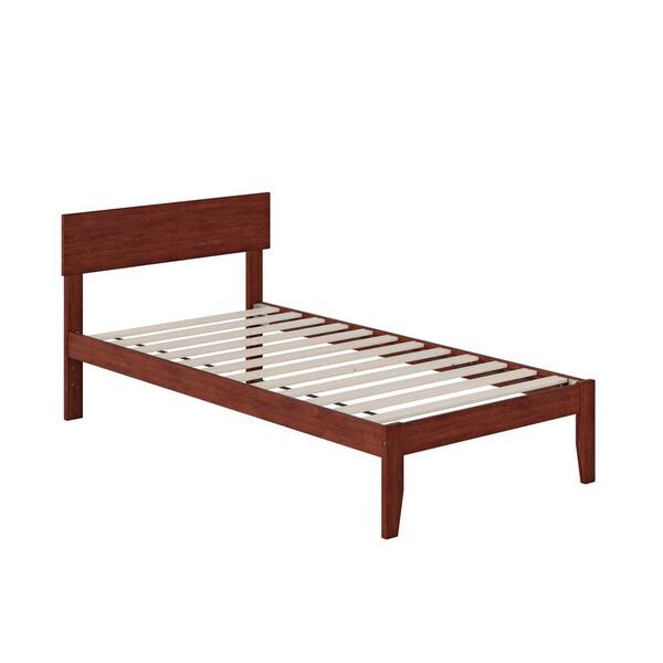 AFI Boston Twin Bed in Walnut AG8110024 - The Home Depot