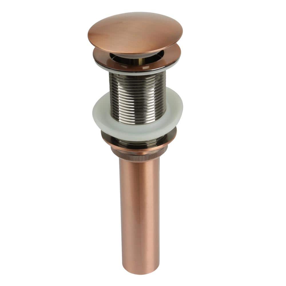 Pop-up Bathroom Sink Drain Without Overflow