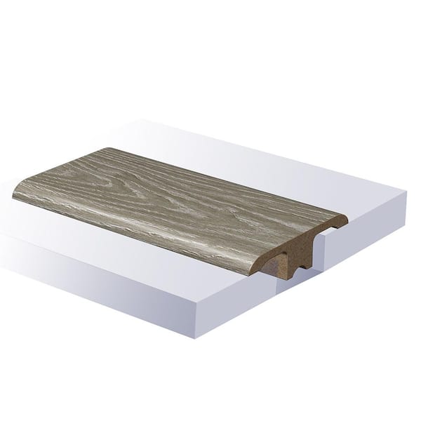 Rugged Warwick T-Moulding 0.45 in. T x 1.78 in. W x 94 in. L Smooth Wood Look Laminate Moulding/Trim