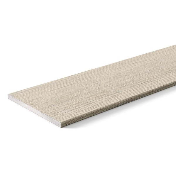 Composite Reserve 1/2 in.x12 in.x12 ft. Square Reclaimed Chestnut Composite Fascia (Act: 0.58 in.x11.95 in.x12 ft.)