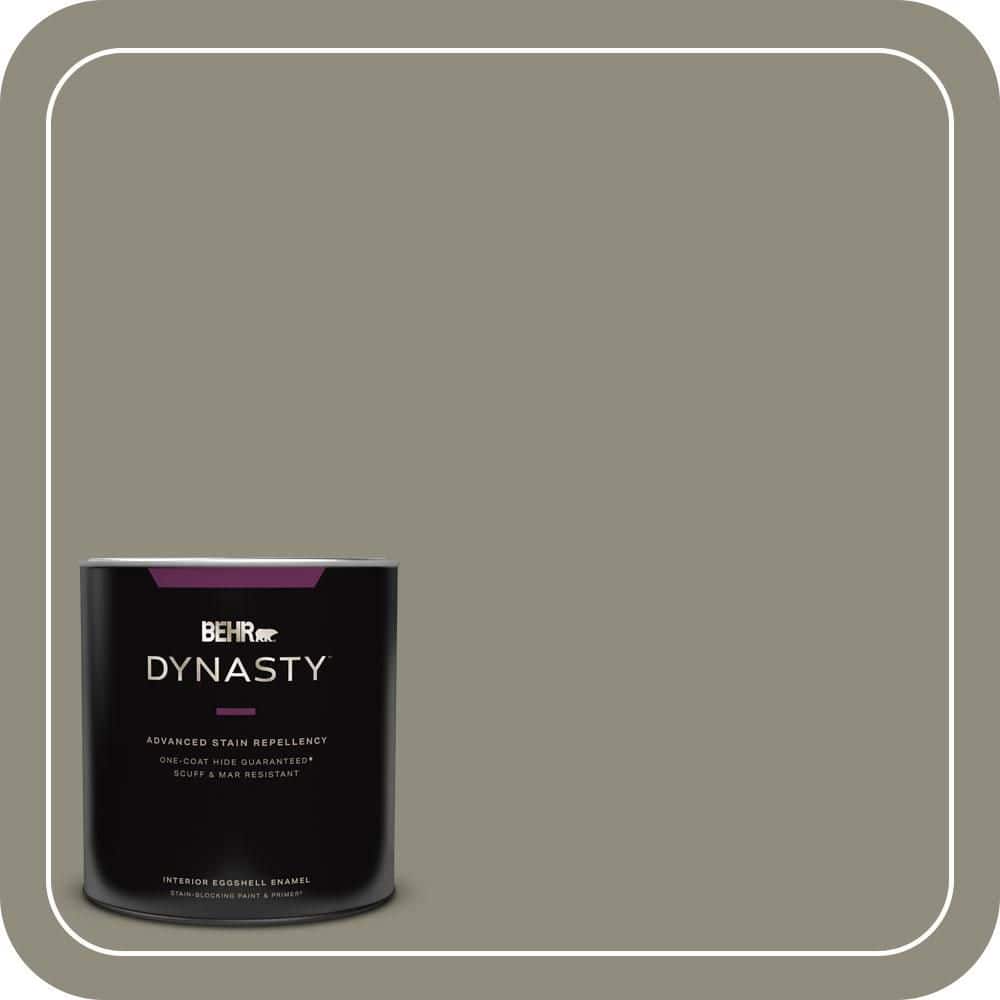 1 qt. #MQ6-25 Pavement Gray One-Coat Hide Eggshell Enamel Interior Stain-Blocking Paint and Primer price history on PriceWatchPro