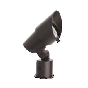 Accent 1330 Lumens Bronze Low Voltage LED Outdoor Spotlight with IP66 Rated and 2700K LED