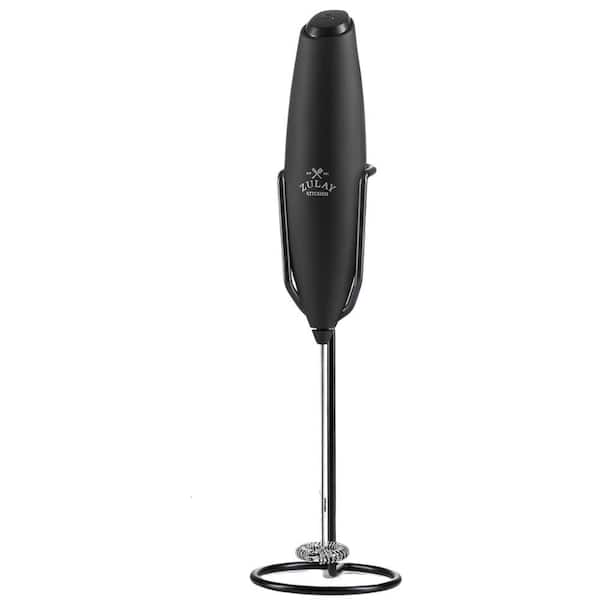 Zulay Kitchen Executive Series Black Premium Milk Frothier - Ideal Coffee Gift