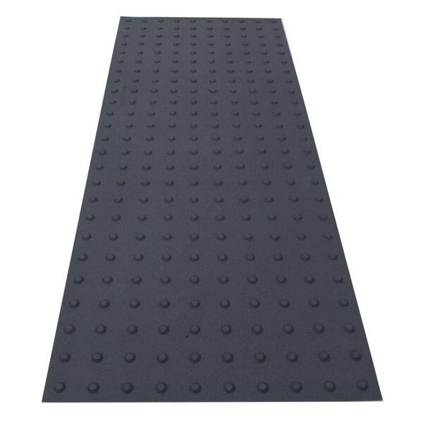 Safety Step TD SSTD PowerBond 24 in. x 5 ft. Dark Gray ADA Warning Detectable Tile (Peel and Stick)